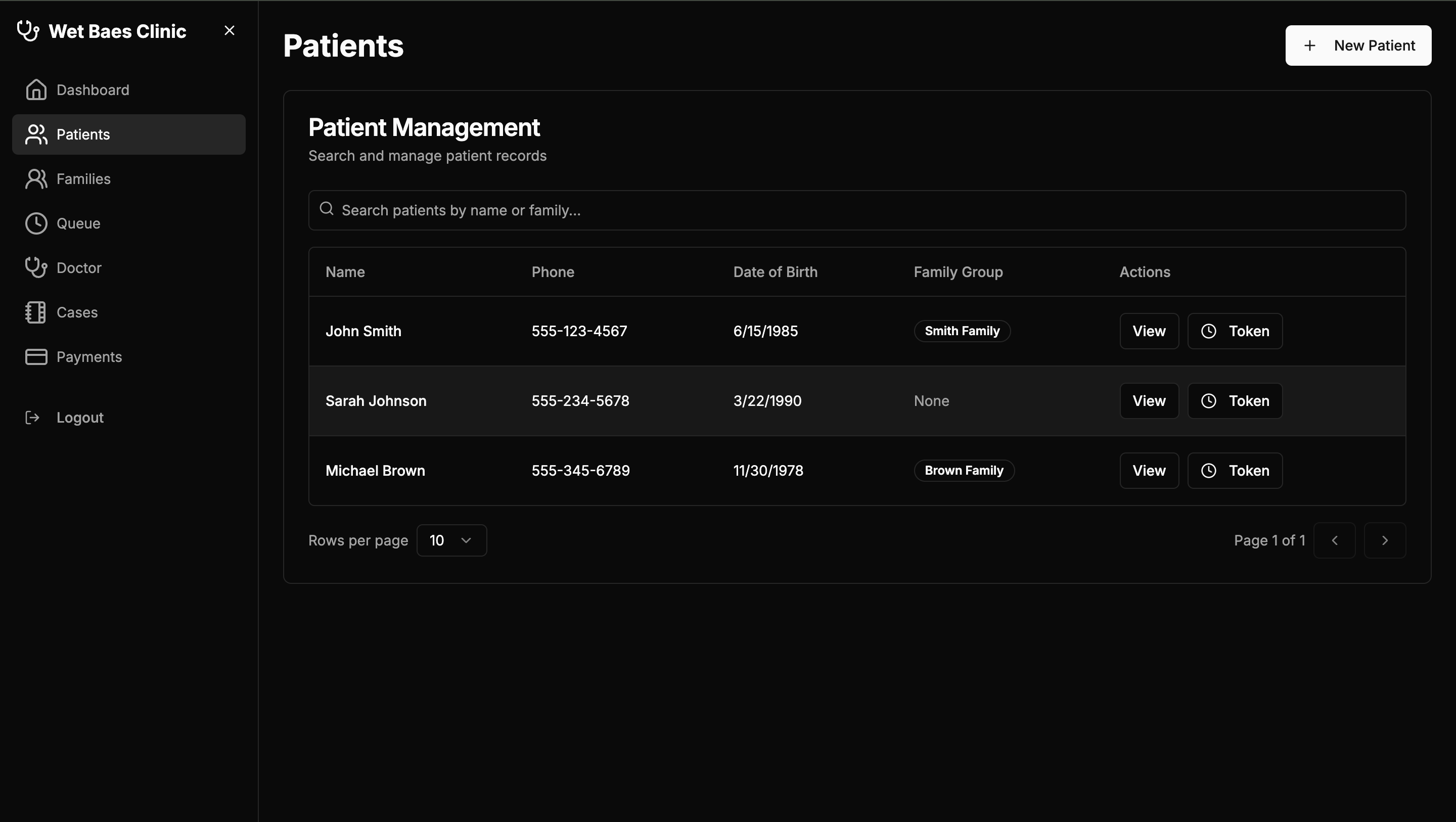 Patient Management