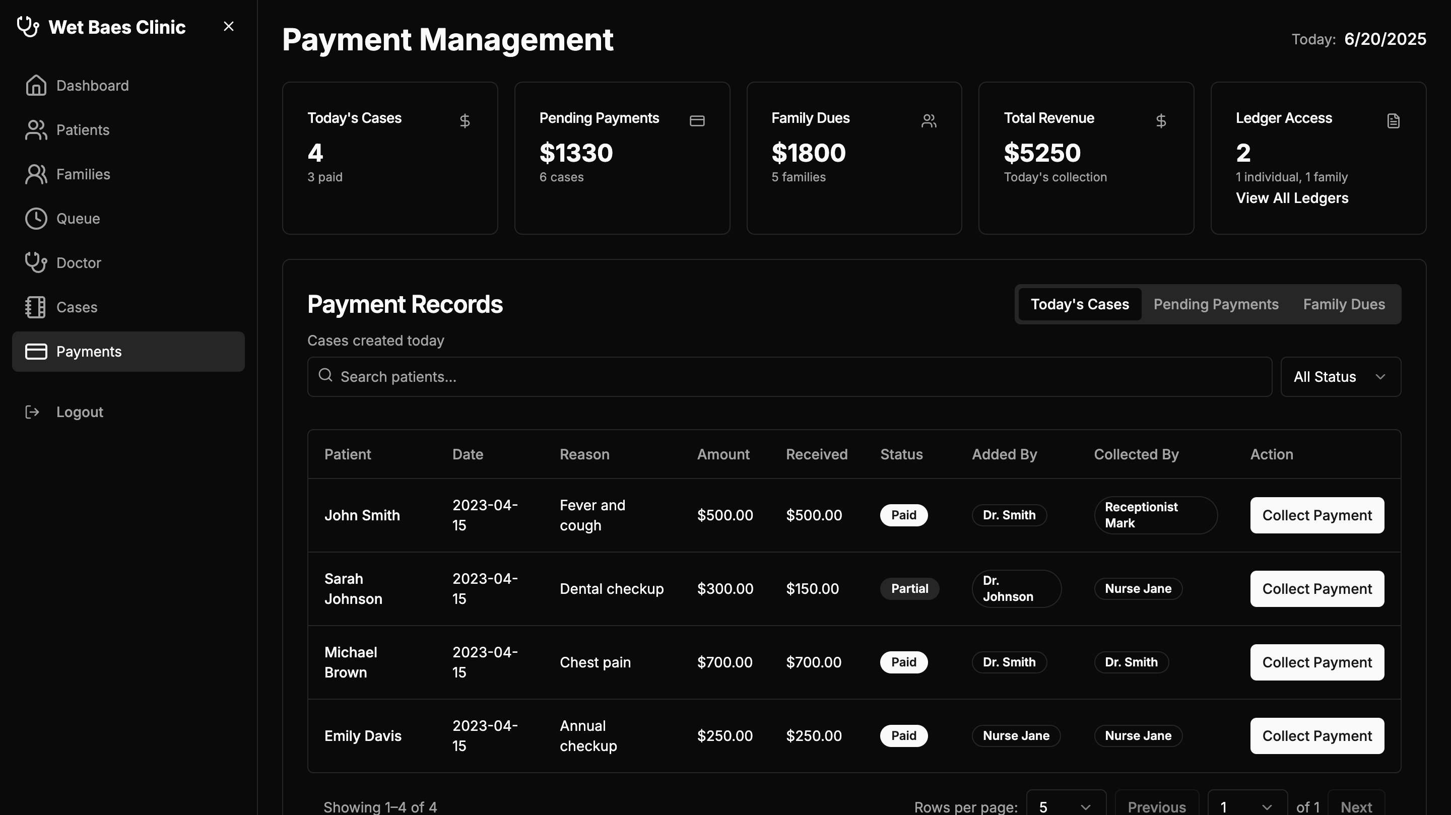 Payments & Billing
